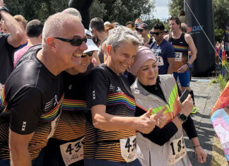 Wethouder Esmah Lahlah maakt vliegende start bij Pride Run op Science Park
