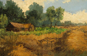 Schilderij van Wim Bos Verschuur over onafhankelijkheidsstrijd Suriname in Verzetsmuseum