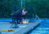 Klassieke klanken dobberen over het water van het Flevoparkbad