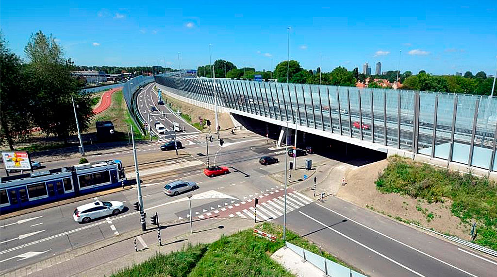 Tunnel onder A10 die Diemen en Betondorp verbindt krijgt kunstwerk