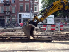 Groot onderhoud Linnaeusstraat. Ingang Oosterpark aan Linnaeusstraat vier weken dicht voor fietsers