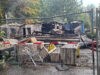 Parknest in Flevopark door brand verwoest.