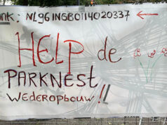Verslagenheid en optimisme na brand in Parknest