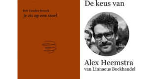 Boek van de Week | ‘Je zit op een stoel’ van Bob Vanden Broeck