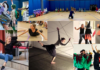 Dansen met de blaadjes