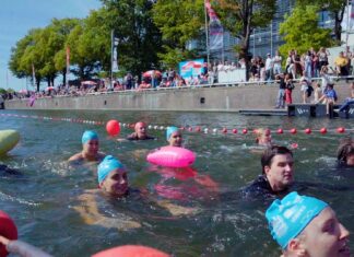 Waterkwaliteit Amsterdamse grachten goed voor Amsterdam City Swim