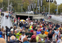 Marathon van Amsterdam: enthousiasme bij lopers en fans